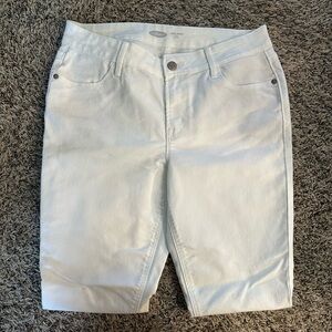 Old Navy Super Skinny White Denim Jeans
